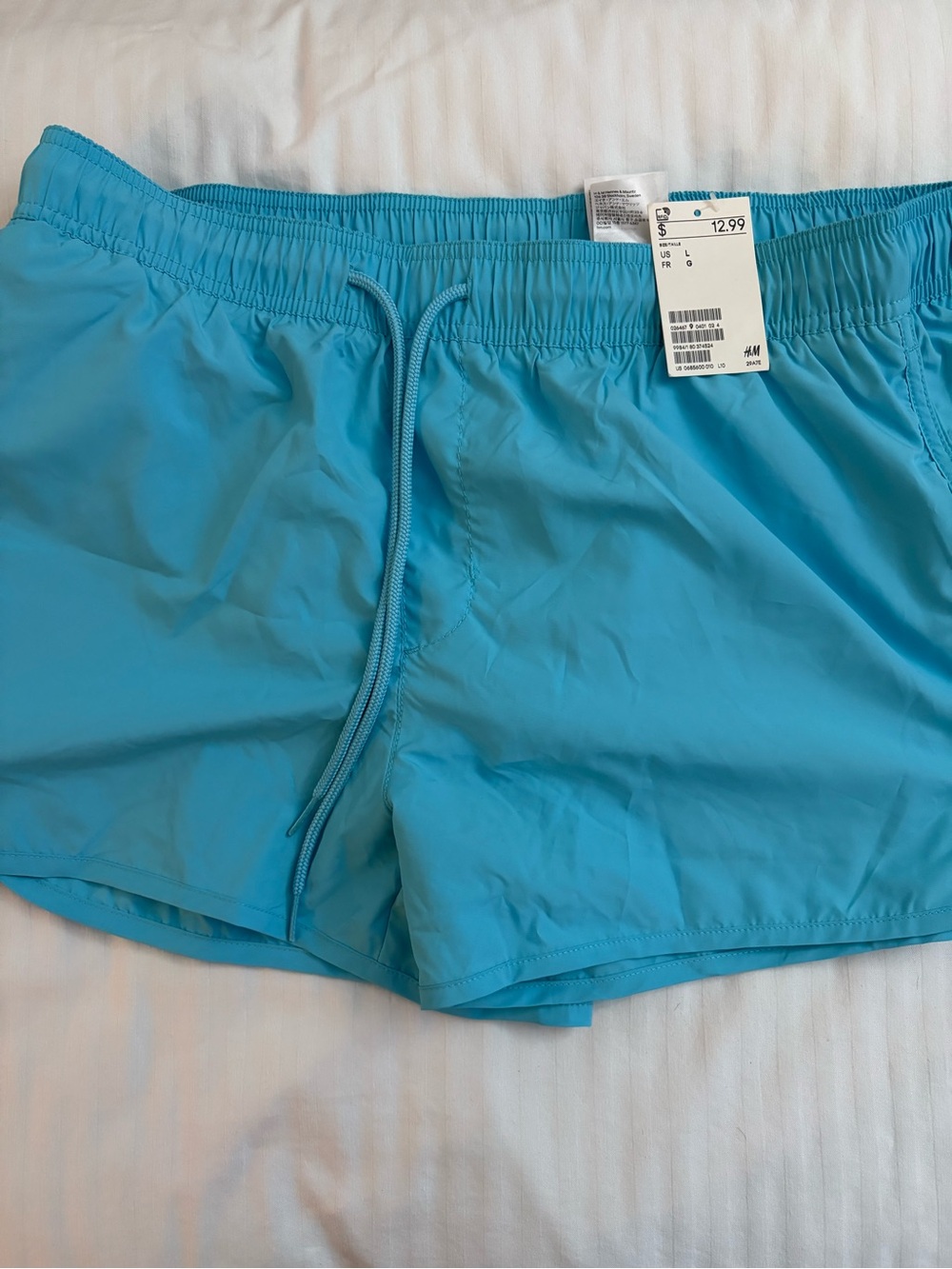 H&M Light Blue Swim / Running Shorts
